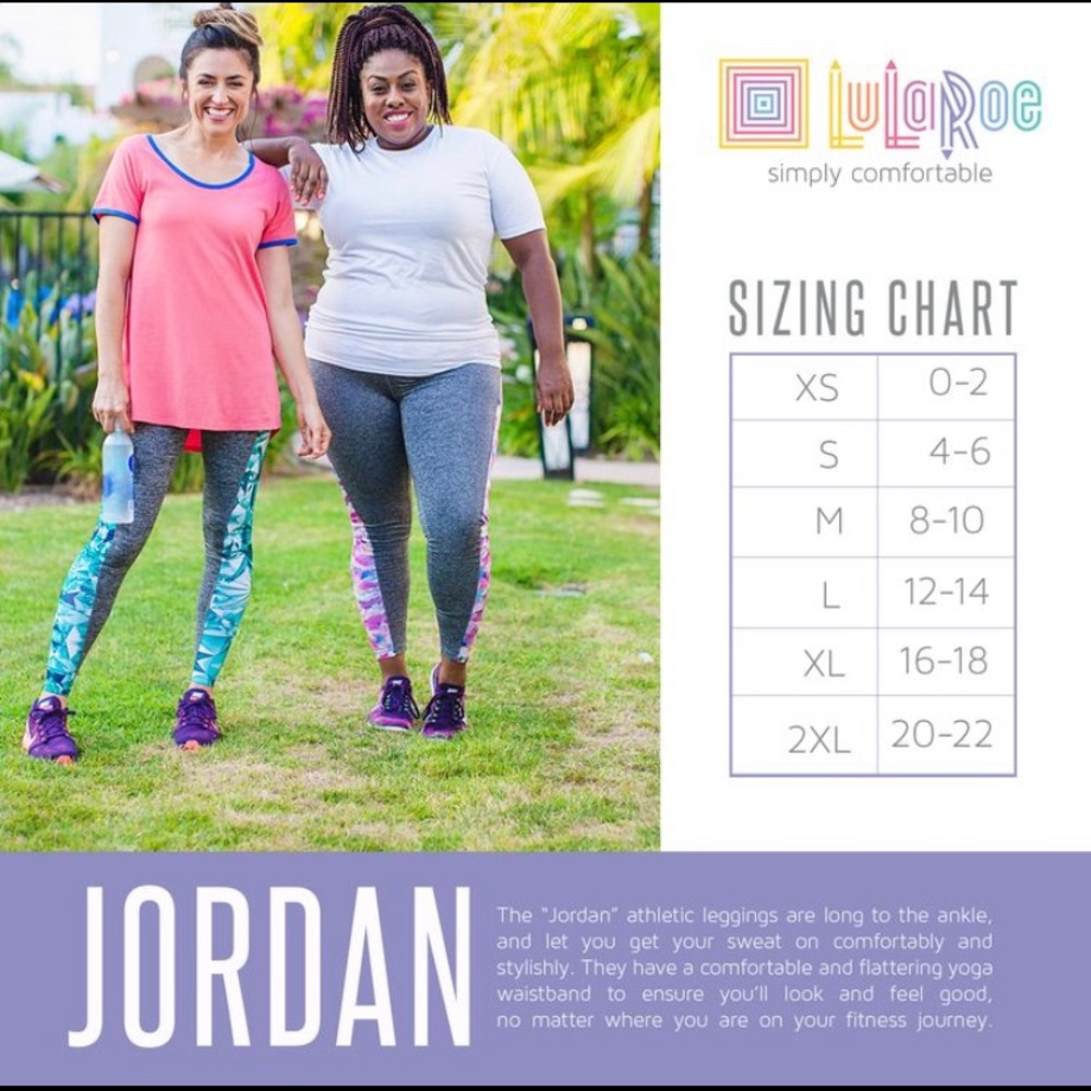 NWT LuLaRoe Jordan Leggings - Picture 7 of 7